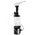 Bobrick B-848 Designer Series Automatic Foam Soap Dispenser, Top-Fill, Counter Mounted, 34-fl oz, Polished Chrome
