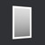 Sloan ML 4 Edge-24x36-6000K Wall Hung Hardwired 4 Edge LED Mirror