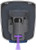 World Dryer S-774A SANITIZE + DRY Hand Dryer, Sanitizing, High-Speed, ADA Compliant, Surface Mounted, 120-277 Global Universal Voltage, Two-Tone White Aluminum Cover