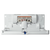 Sova 10HS0201 Origin Baby Changing Station, Horizontal, Surface Mount with EZ Mount Backer Plate, Light Gray