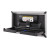 Sova 10HR0012 Origin Baby Changing Station, Horizontal, Recessed, Black and Stainless Steel