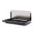 Sova 20HS0302 Element XB Baby Changing Station with Stainless Steel Backsplash, Horizontal, Surface Mount, Black