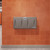 Sova 10HS0210 Origin Baby Changing Station, Horizontal, Surface Mount with EZ Mount Backer Plate, Dark Gray
