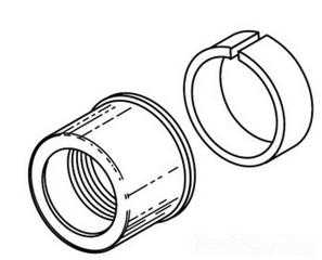 0302109 Sloan B-7-A Socket Assembly 0302109