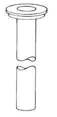Sloan 0306769 F-29-A Outlet 3/4 Inch x 7-1/2 Inch