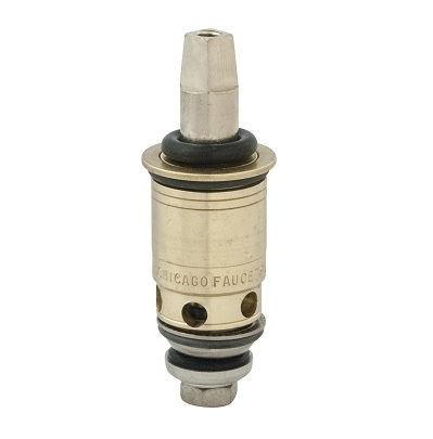 Chicago Faucets 1-099XTBL12JKABNF Chicago Faucets Part: Right Hand Quaturn Compression Operating Cartridge, Short Stem for Exposed Caps, Short Stem for Exposed Caps, Qty Pack only (12/pack)