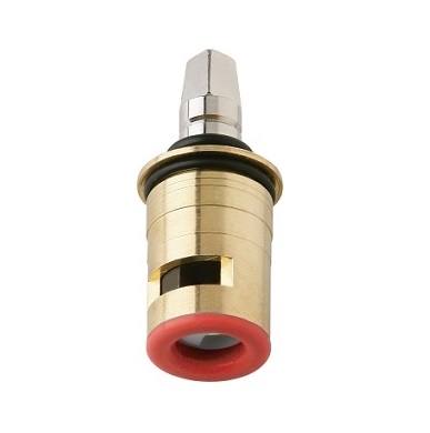 Chicago Faucets 1-100XKJKABNF Chicago Faucets Part: Left Hand Ceramic 1/4-Turn Operating Cartridge, Short Stem for Exposed Caps