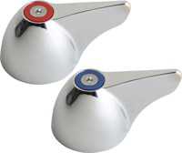 Chicago Faucets 1000-PRJKCP Chicago Faucets Part: Vandal Proof 2" Canopy Single Wing Handle (One Pair)