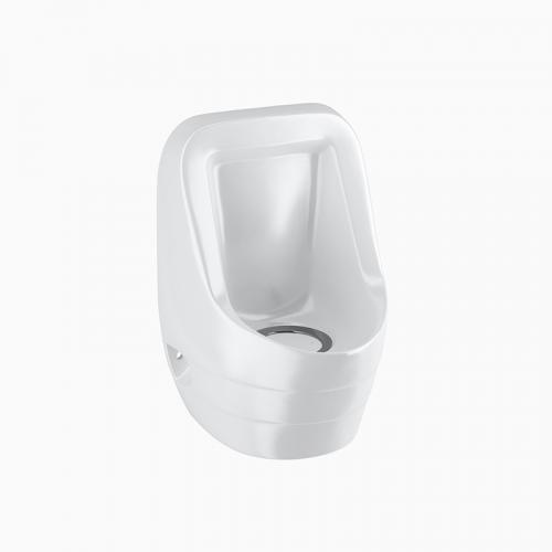 Sloan WES-4000 Vitreous China Small Waterfree Urinal, Wall Hung, Touch Free Operation