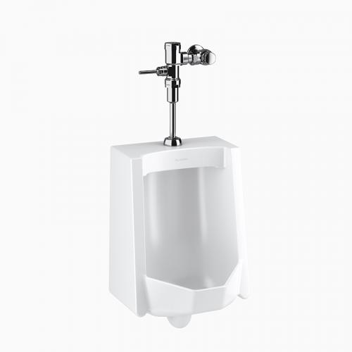 Sloan WEUS-1005.1004 Vitreous China Urinal with Exposed, Manual, GEM-2 186-0.5 Urinal Flushometer