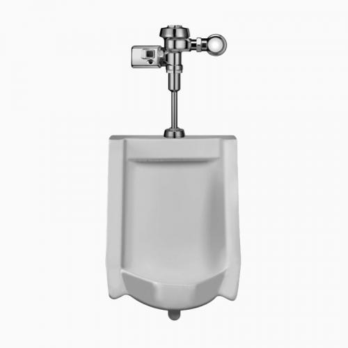 Sloan WEUS-1005.1402 Vitreous China Urinal with Battery Powered, Sensor Activated, Royal OPTIMA 186-0.5 SMO Urinal Flushometer