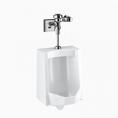 Sloan WEUS-1006.1301 Vitreous China Urinal with Exposed, Sensor Activated, Royal OPTIMA 186-1.0 ES-S Urinal Flushometer