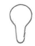 Gamco 100CH Chrome Plated Shower Curtain Hook (Qty 1 Hook)