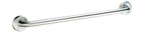 Gamco 100S X 18 Straight Grab Bar with Snap Flange, 1 Inch Diameter, Stainless Steel with Satin Finish, 18 Inch