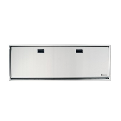 Foundations 100SSE-SM Premier Adult Changing Station, Special Needs, Horizontal, Surface Mount Extended, Brushed Stainless Steel