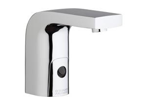 Chicago Faucets 116.750.AB.1T HyTronic Edge Touch Free Programmable Electronic Faucet, Single Supply, 1.5 GPM, AC Powered, Less Transformer