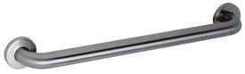 Gamco 150S X 42 Straight Grab Bar with Snap Flange, 1-1/2 Inch Diameter, Stainless Steel with Satin Finish, 42 Inch