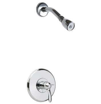 Chicago Faucets 1907-TKCP Tub and Shower Trim Kit with Shower Head
