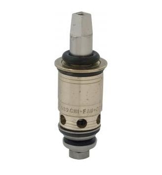Chicago Faucets 217-XTLHBL12JKABNF Chicago Faucets Part: Left Hand Slow Compression Operating Cartridge, Short Stem for Exposed Caps, Qty Pack only (12/pack)