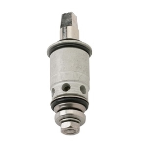 Chicago Faucets 217-XTLHJKTPF Chicago Faucets Part: Left Hand Slow Compression Operating Cartridge, Distilled Water Applications, Short Stem for Exposed Caps, Tin Plated Finish
