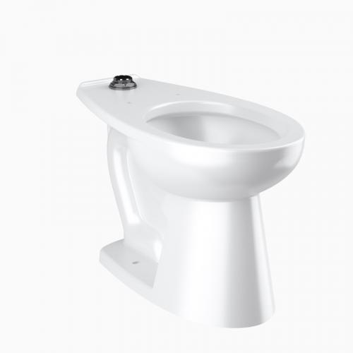 Sloan ST-2029-STG Vitreous China Floor Mount Top Spud ADA Water Closet with SloanTec Glaze, Universal 1.1 to 1.6 GPF, Toilet Bowl Only