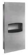 Bradley 2298 Recessed Paper Towel Dispenser and Waste Receptacle, 1.7 Gal (DISCONTINUED, NOT AVAILABLE TO ORDER)