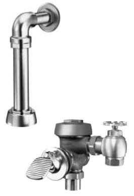 Sloan ROYAL 312 Foot Pedal Closet Flushometer (9-3/4 inch LDIM)