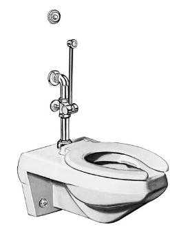 Sloan Slimline ROYAL BPW 1020-1.6 Bedpan Washer