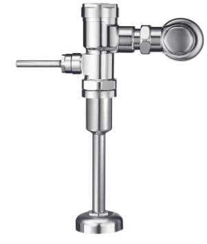 Sloan GEM-2 186 Urinal Flushometer, Exposed, Piston Type, 1.5 GPF, 3/4" Top Spud, 11-1/2" Rough In, 3072600 (DISCONTINUED)