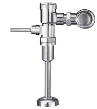 Sloan GEM-2 186-0.5 Urinal Flushometer, Exposed, Piston Type, High Efficiency, 0.5 GPF, 3/4" Top Spud, 11-1/2" Rough In, 3072607 (DISCONTINUED)