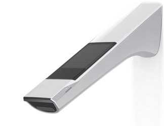 Sloan EFX-875.000.1000 BASYS Sensor Faucet, Wall Mount, Solar Powered with LCD Display, 0.5 GPM Laminar (DISCONTINUED)