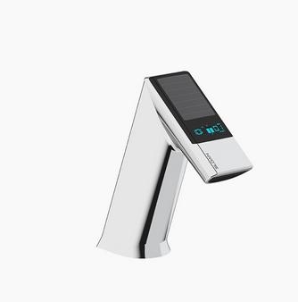 Sloan EFX-275.203.0000 BASYS Sensor Faucet, Mid, Solar Powered, 1.5 GPM Laminar, Below Deck Thermostatic Mixing Valve
