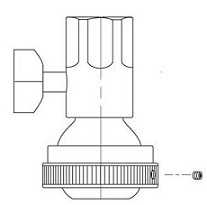 Sloan 3328026 SH-1007-A Ball Joint Coupling