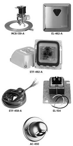Sloan 3375020 MCR-216 Infrared Sensor Shower System with AC-450