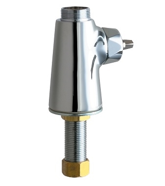 Chicago Faucets 349-LESHAB Single Supply Sink Faucet, Less Spout and Handle