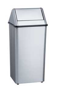 Bradley 377-36 Waste Receptacle, Freestanding, 21 Gal
