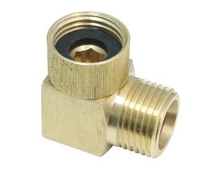 Chicago Faucets 520-001KJKABRBF Chicago Faucets Part: Low Profile Elbow, 1/2 NPSM Inlet, 1/2 NPSM Outlet