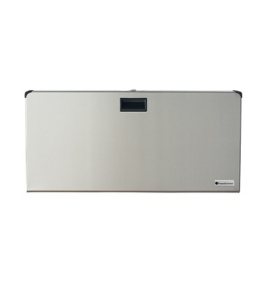 Foundations 5410339 Baby Changing Station, Horizontal, Surface Mount, Backer Plate Not Included, Stainless Steel