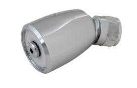 Chicago Faucets 620-CP Chicago Faucets Part: Shower Head with Ball Joint, 2.5 GPM Max Flow Rate @ 80 PSI