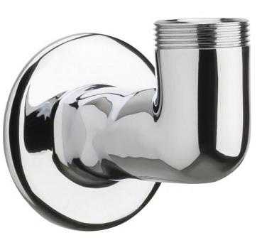 Chicago Faucets 629-LESAB Single Inlet Remote Fitting, Wall Mount, Less Spout