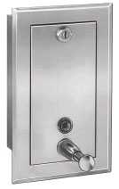 Bradley 644 Soap Dispenser, Recess-Mounted, Vertical, 40 oz