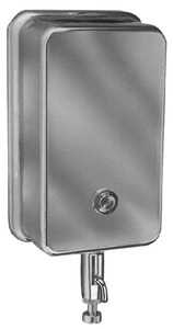 Bradley 655 Tank-Type Soap Dispenser, Vertical Valve, Surface Mtd.