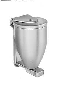 Bradley 658-30 Powdered Soap Dispenser, 32 oz Capacity