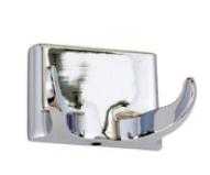 Gamco 753 Double Robe Hook (Zamak)