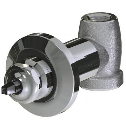 Chicago Faucets 770-LEHAB Concealed Straight Valve, Slow Compression Cartridge, Less Handle