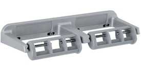 Gamco 814NRC Toilet Paper Dispenser, Double Roll with No Roll Control, Surface Mounted, Theft Resistant