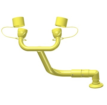 Chicago Faucets 8410-NF Deck Mounted Swing Down Eye/Face Wash in ABS Plastic