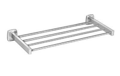 Bradley 9104-18 Towel Shelf, Satin Stainless Steel, 18"