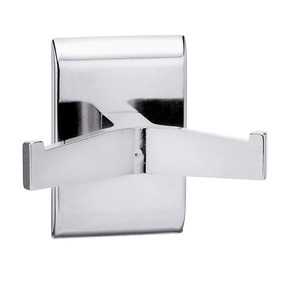 Bradley 912 Double Robe Hook, Chrome Plated Brass