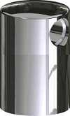 Chicago Faucets 980-CP Chicago Faucets Part: Turret with One Side Outlet, 3/8" NPT Female Thread Inlet, 3/8" NPT Female Outlet Thread, Chrome Plated Finish